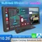10 26 Zoll 4k 1080p HD Autoradio Rückfahr kamera drahtloses Carplay und Android Auto GPS Navigation