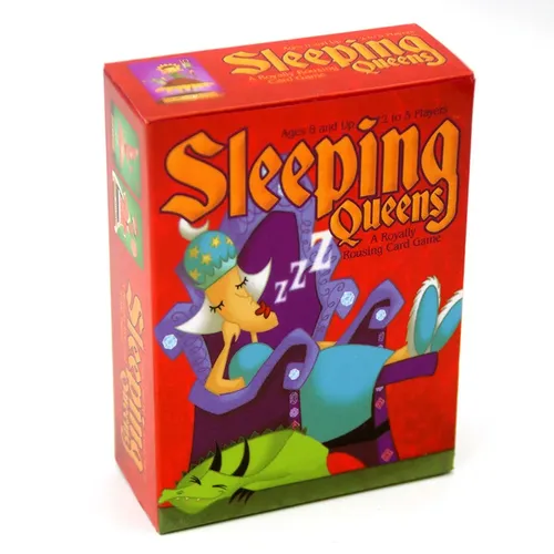 Schlafende Königinnen schlafende Königin Party Familie Eltern-Kind-Spielkarte