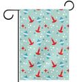 Christmas Bell & Candle-01 Pattern Garden Banners: Outdoor Flags for All Seasons Waterproof and Fade-Resistant Perfect for Outdoor Settings