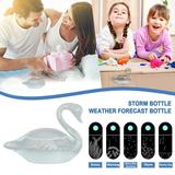 Teissuly Weather Forecaster Glass Water Drop Glass Bottle Barometer On Home And Office Decoration 110ml