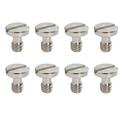 8pcs Replacement Tripod Screw Tripod Extender Camera Quick Release Plate Screw