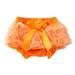 Fimkaul Girls Shorts Boys Bow Tie Solid Spring Summer PP Bloomers Triangle Covers Clothes Casual Pants Baby Clothes Orange