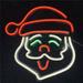 Santa Claus Neon Signs LED Neon Light Signs with Acrylic Board Neon Word Light Wall Decor for Bedroom Wedding Party