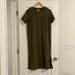 Madewell Dresses | Madewell Short Sleeve T-Shirt Midi Dress | Color: Green | Size: M