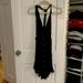 Free People Dresses | Free People Open Back Summer Dress | Color: Black | Size: M