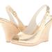 Lilly Pulitzer Shoes | Lilly Pulitzer Kristen Gold Wedge Size 7 | Color: Gold | Size: 7