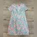 Lilly Pulitzer Dresses | Lilly Pulitzer Multicolor V-Neck Dress This Is Also Fully Lined Size 10 | Color: Blue/Pink | Size: 10