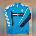 Adidas Jackets & Coats | Adidas Fc 2012 Real Madrid Soccer Zip Up Training Jacket, Size Large | Color: Blue | Size: L