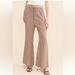 Anthropologie Pants & Jumpsuits | Anthropologie Charlie Holiday Lola Flare Pants In Brown Size 2 | Color: Brown/White | Size: 2