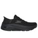 Skechers Women's Slip-ins Max Cushioning AF - Paramount Sneaker | Size 6.5 | Black | Textile/Synthetic | Vegan | Machine Washable | Arch Fit