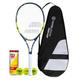 Babolat WIM'DON Adult Tennis Racket including Full Protective Cover & 3 Tennis Balls (Single Racket & Twin Racket Set Available) (1 x Racket Bundle Set)