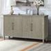 Winston Porter Nilay 60.06" Sideboard Wood in Brown/Gray | 32.56 H x 60.06 W x 16.48 D in | Wayfair D8B0A2239AC94BFAB5785D35C1871BCE