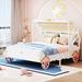 Zoomie Kids Aimaan Platform Bed Wood in Black/Brown/Pink | 58.9 H x 80.5 W x 57.6 D in | Wayfair 7B75FE058B03439DAC0BAA7236D12610