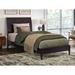 Lark Manor™ Ambrey Solid Wood Sleigh Bed Wood in Brown | 44.29 H x 42.6 W x 87.34 D in | Wayfair 07F6C26FE5E84C38993F227B2C036D0A