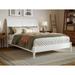 Lark Manor™ Ambrey Solid Wood Sleigh Bed Wood in White | 44.29 H x 56.77 W x 82.46 D in | Wayfair 0DED78B93B2D4116A585E3233CA256CD