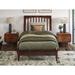Lark Manor™ Ambie Solid Wood Panel Bed Wood in Brown | 44.29 H x 42.6 W x 87.92 D in | Wayfair 8E913501E68040B2997BCFEE0D159EA9