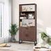 Millwood Pines Chales 75.9" H x 31.4" W Standard Bookcase Wood in Brown | 75.9 H x 31.4 W x 13.7 D in | Wayfair D8FB31D4F1294CCCA17F308DB04CB159