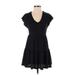 Monrow Casual Dress - Popover: Black Dresses - Women's Size X-Small