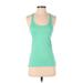 Nike Active Tank Top: Green Activewear - Women's Size X-Small