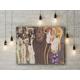 Canvas Art Print of Klimt: Beethoven Frieze.