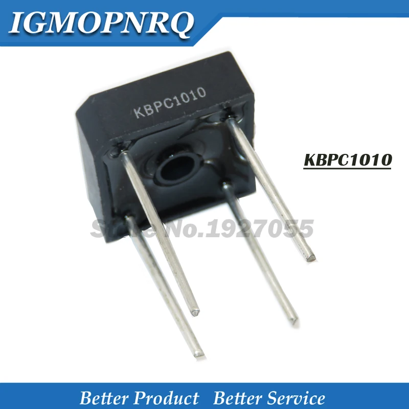 5 Stück kbpc1010 10a 1000V Dioden brücken gleich richter kbpc610 kbpc608 kbpc606 Image