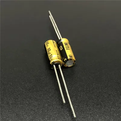 10Pcs/100Pcs 10uF 16V NICHICON FG (Feine Gold) 5x11mm 16V10uF Hochwertigen Audio-Kondensator Image