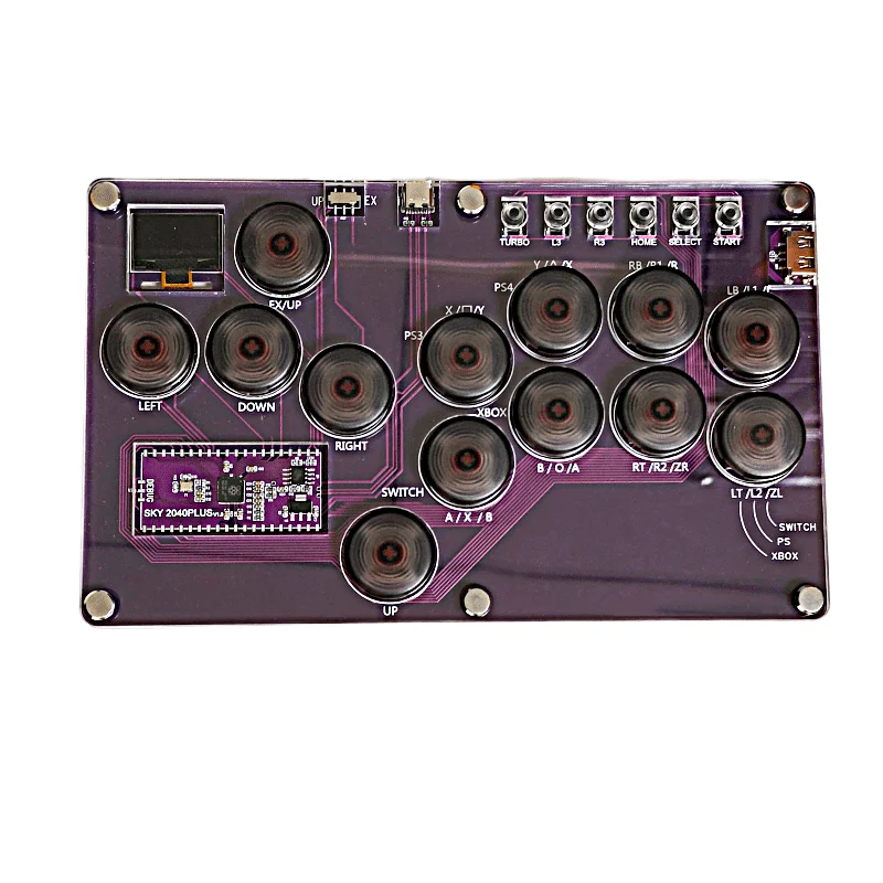 HITBOX deckt SOCD Street Fighter 6 Custom Game PS5 Raspberry Pi Axis SKY 2040 Fighting Keyboard ab Image