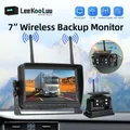 Leekooluu 7 "ips hd display monitor drahtlose solar umkehr auto rückfahr kamera universal mit