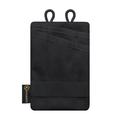 Multi-Tool Pocket Pouch Oxford Cloth Outdoor EDC Tool Pocket for Flashlight Pocket Knife Tactical Pen Black