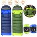 Sleeping Bags for Adults & Kids Backpacking Lightweight Waterproof Cold Weather Sleeping Bag for Girls Boys Mens for Warm Camping Hiking Outdoor Travel Hunting with Compression Bags 1.35kg Blue