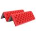 Foldable Outdoor Camping Mat Seat XPE Cushion Portable Waterproof Chair Picnic Mat Pad (Red)