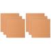 6 Pcs Square Cork Board Wall Hanging Message House Decorations for Home Photo Display Corks Wood Small