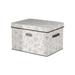 Storage Bins ZKCCNUK Clothes Storage Boxes Home Cloth Closet Organizer Storage Boxes Organizer Clothes Storage Boxes Foldable Folding Box Storage Box with Lids for Home Kitchen on Clearance