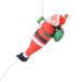 Santa Decoration Festival Creative Decorative Lightweight Reusable Hanging Cute Xmas Santa Claus Christmas Santa Doll Christmas Decoration