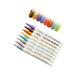 Office School Supplies Lzobxe Marker Pen For Highlight 2023 New 8Pcs Double Line Self-outline Marker Pen Set Glitter Gel Markers Colorful Markers Art Pens For Drawing