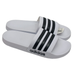 Adidas Shoes | Adidas Adilette Mens Cloud Foam Slide Sandals White/Black Aq1702 New Sz 18 | Color: White | Size: 18