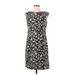 Alyx Cocktail Dress - Sheath: Black Leopard Print Dresses - Women's Size 6