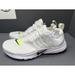 Nike Shoes | Nike Presto Gs White Volt Black Dm3270 100 Youth Sz 5y Women Sz 6.5 New | Color: White | Size: 5