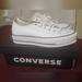 Converse Shoes | Converse Women's Size 9.5 Ctas Lift Clean Ox White/Black/White | Color: White | Size: 9.5