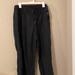 Athleta Pants & Jumpsuits | Athleta Navy Blue Cabo Wide Leg Linen Pants. | Color: Blue | Size: 16