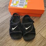 Nike Shoes | Nike Sandals Toddler /Size 6c / Black Nike Sandals | Color: Black | Size: 6bb