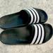 Adidas Shoes | Adidas Slides Size 10. | Color: Black/White | Size: 10