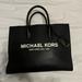 Michael Kors Bags | Michael Kors Medium Mirella Leather Tote Bag - Nwot | Color: Black | Size: Medium