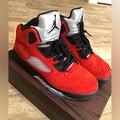 Nike Shoes | Jordan 5 Raging Bull Size 10.5 | Color: Red/Silver | Size: 10.5