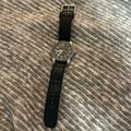 Burberry Accessories | Burberry Military Black Dial Black Leather Strap Men's Watch Bu7805 | Color: Black/Silver | Size: Os