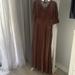 J. Crew Dresses | Brand-New Without Tags. Brown Polka-Dot J.Crew Maxi. Size 4 | Color: Brown/White | Size: 4