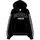 RUSSELL ATHLETIC A01262-IO-099 Oversized Pullover Hoody Sweatshirt Damen Black Größe L