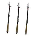 3pcs Telescopic Fishing Mini Fishing Rod Folding Fishing Rod Retractable Fishing Rod Sea Fishing Rod Short Lure Rod Short Fishing Rod Sea Pole Telescopic Rod Ultrashort