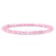 4mm Natural Stone Bracelets Amethysts Agates Beaded Bracelets Women Elastic Rope Jewelry Gifts,11 Pink Cat Eye,17 Cm crystal stone (Color : 31 Rose Quartz, Size : 17 cm)