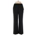 Signature by Larry Levine Dress Pants - High Rise Boot Cut Boot Cut: Black Bottoms - Women's Size 8